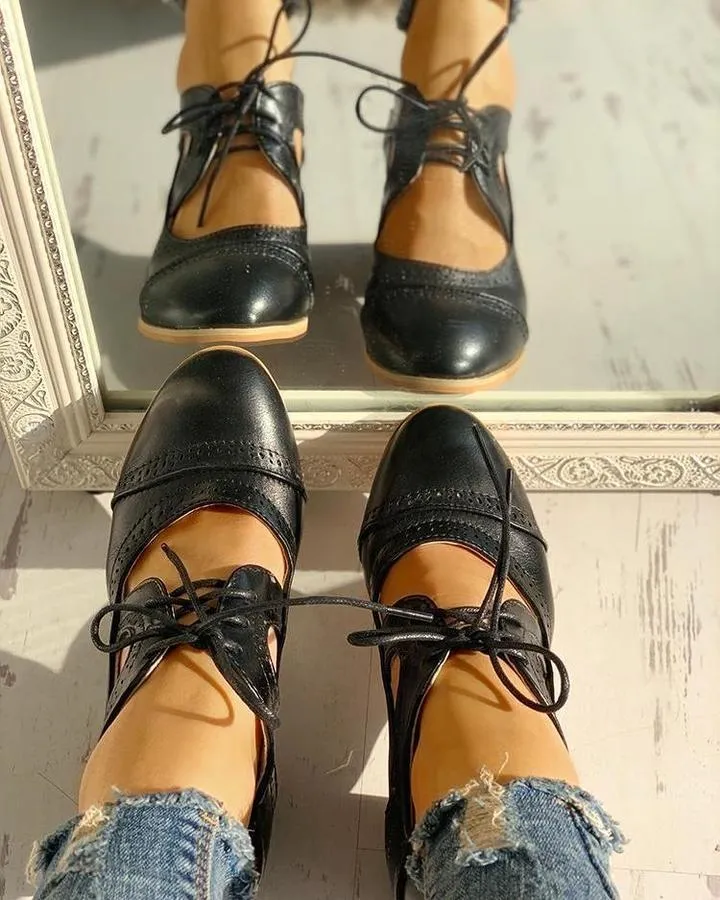 Orthopädische Vintage-Schuhe