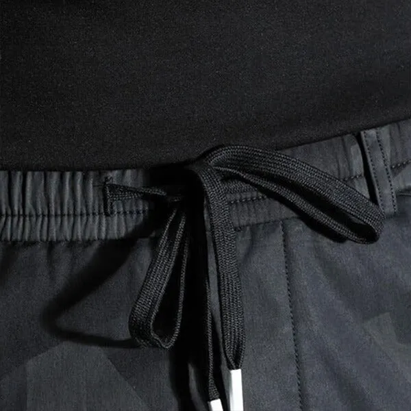Schwarze Slim-Fit Cargohose