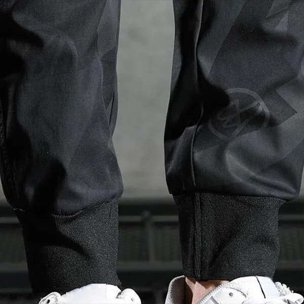 Schwarze Slim-Fit Cargohose
