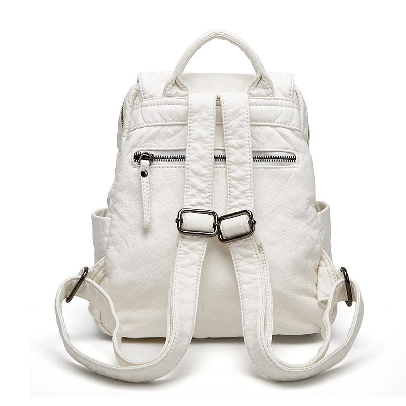 Stilvoller, weicher Lederrucksack