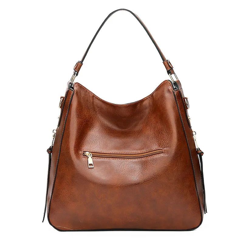 Große Ledertasche im Vintage Stil
