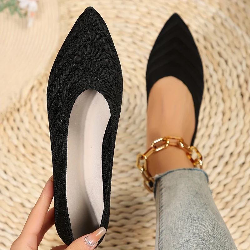 Bequeme flache Schuhe