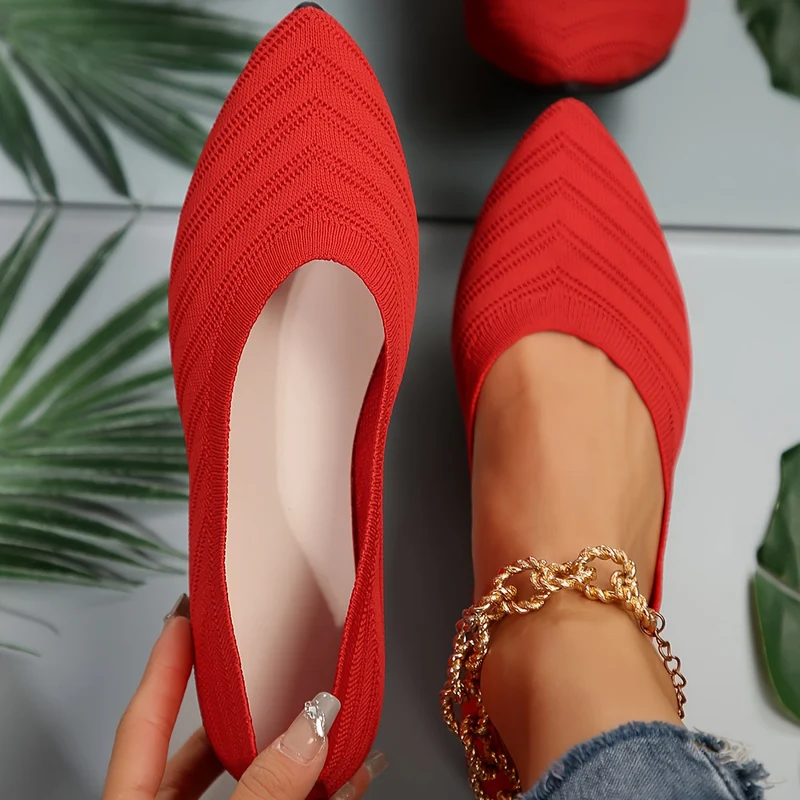 Bequeme flache Schuhe