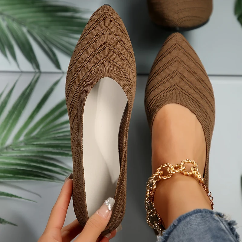 Bequeme flache Schuhe