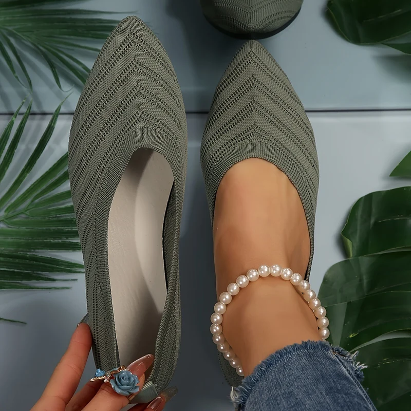 Bequeme flache Schuhe