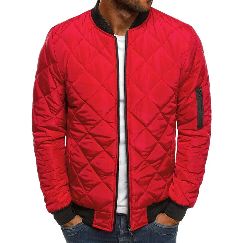 Bequem Jacke mit Rautenmuster
