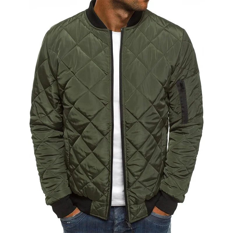 Bequem Jacke mit Rautenmuster