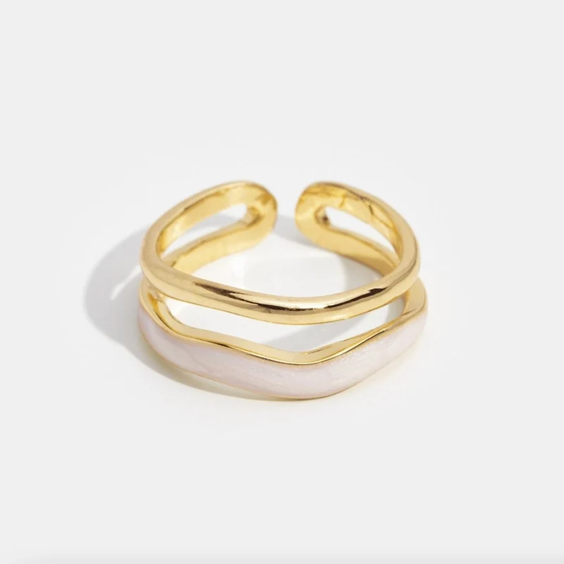 Hoffnung - Geschichteter Ring