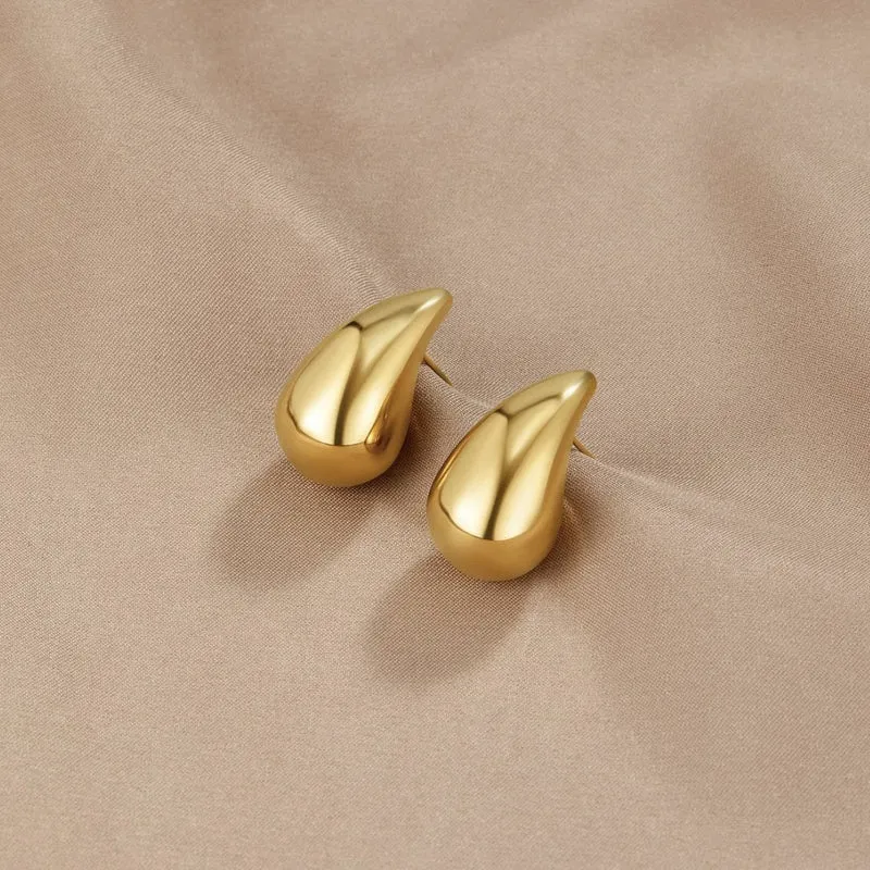 Ame Gold Tropfenohrringe