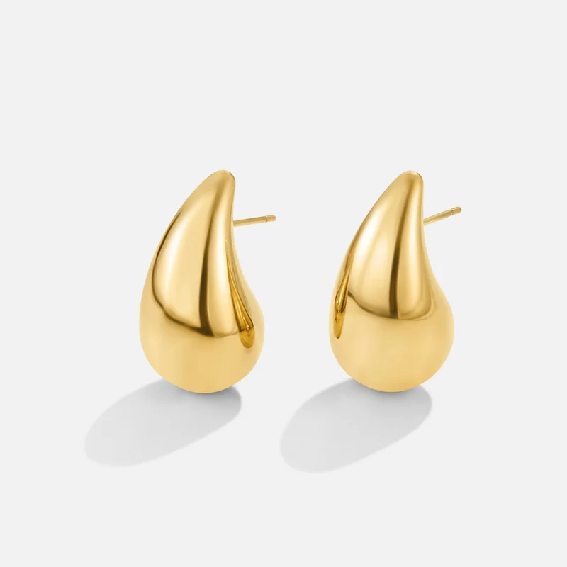 Ame Gold Tropfenohrringe