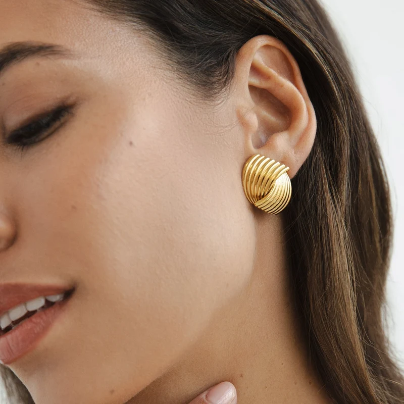 Vanna Luxus Gold Ohrringe
