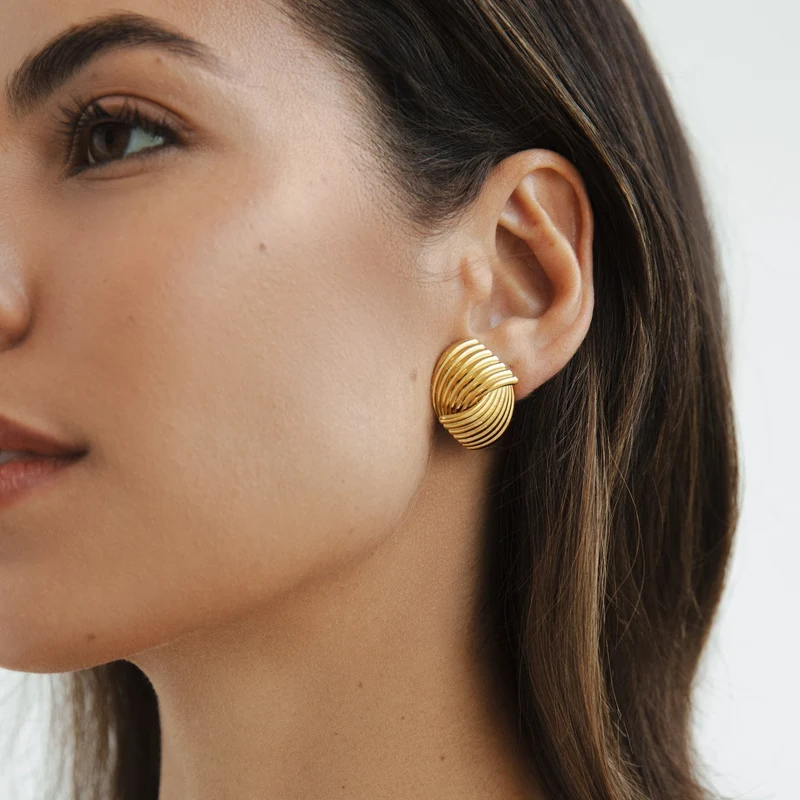Vanna Luxus Gold Ohrringe