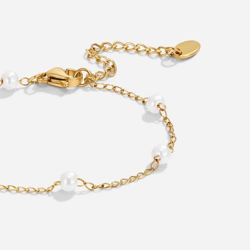 Nura Süßwasserperlenarmband