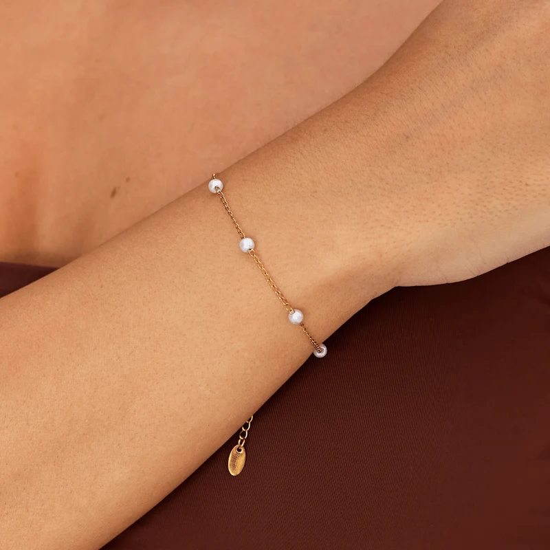 Nura Süßwasserperlenarmband