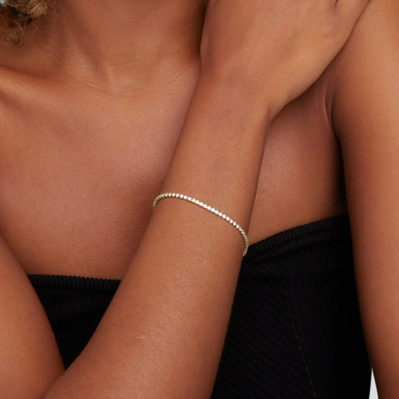 Cordelia Silber Tennisarmband