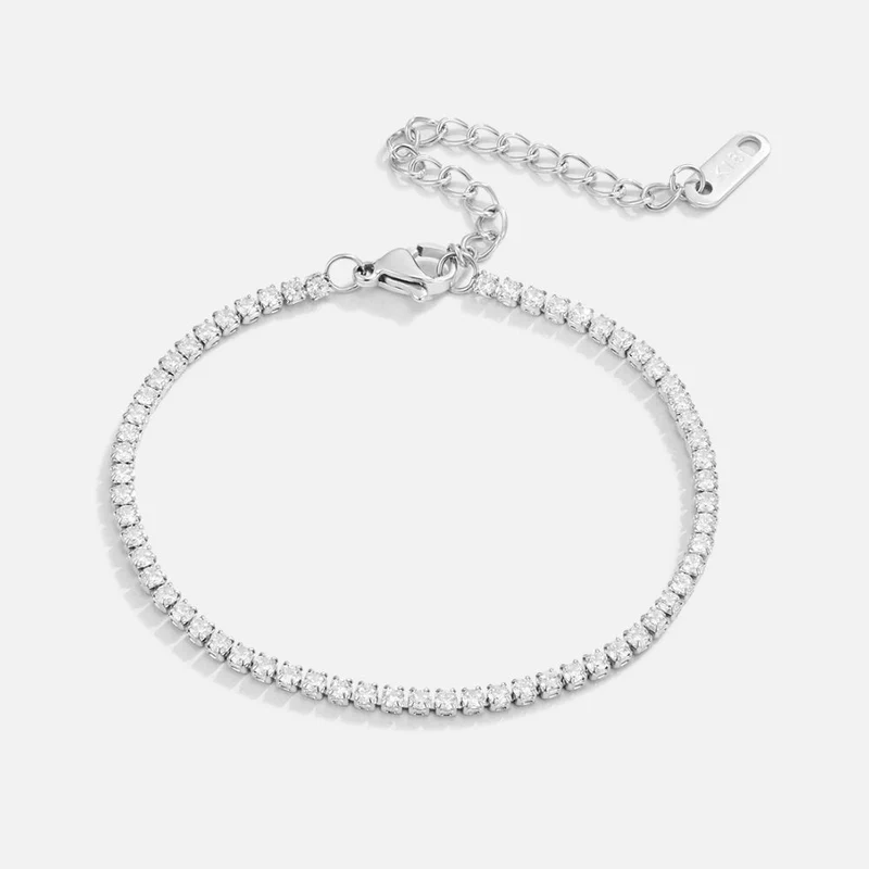 Cordelia Silber Tennisarmband