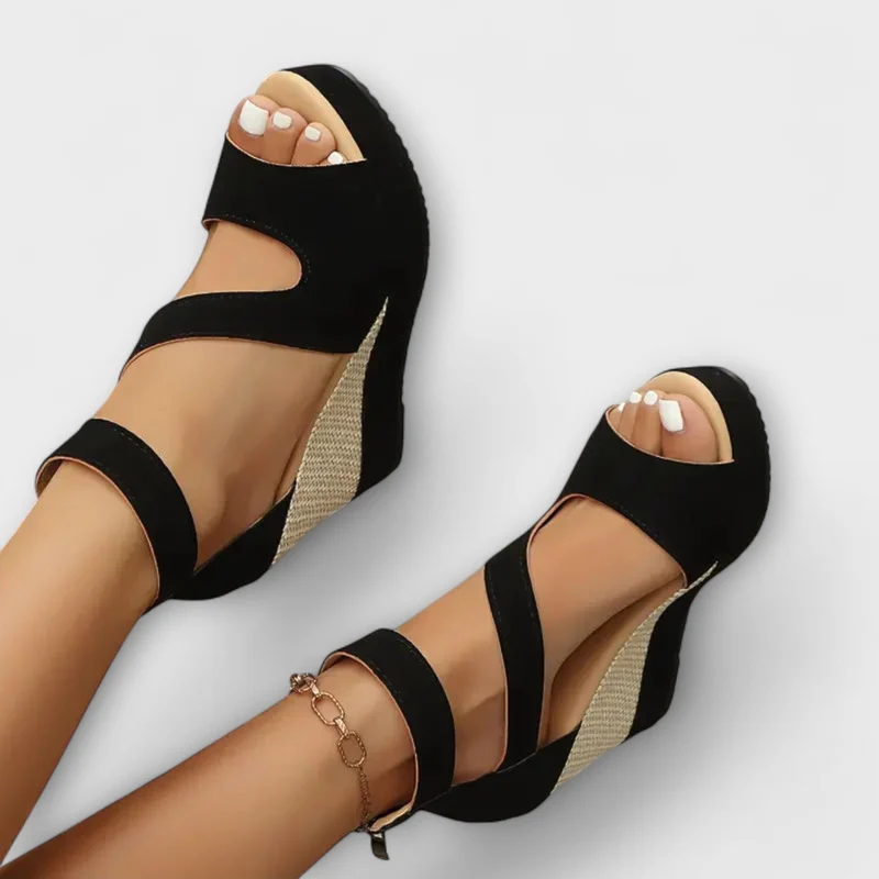 Valencia - Komfort Orthopädische Keil-Sandalen