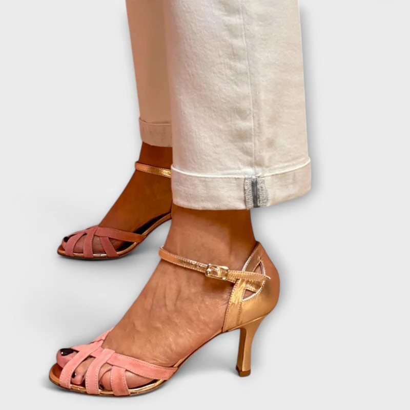 Calista – Glamour in Gold und Pink