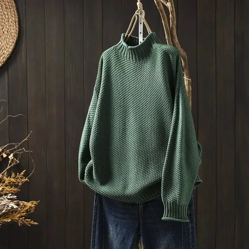 Tamara™ | Eleganter, lockerer Rollkragenpullover
