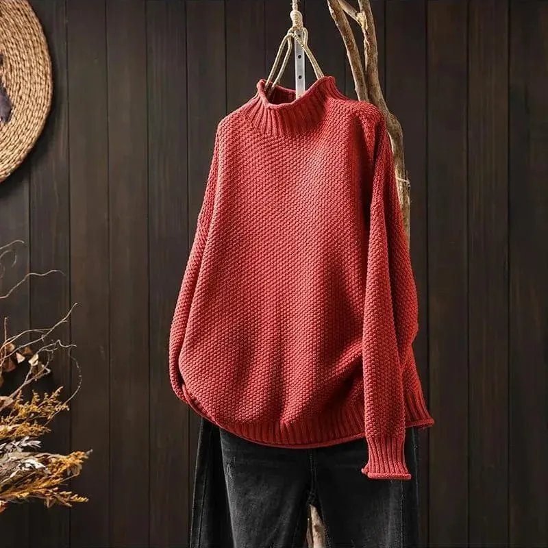 Tamara™ | Eleganter, lockerer Rollkragenpullover