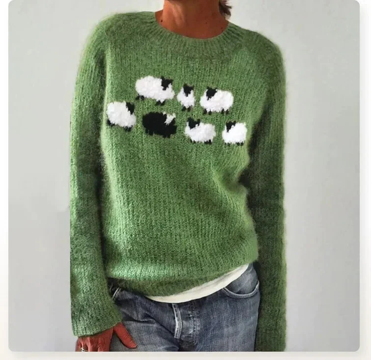 Izzel™ - Gemütlicher Fair Isle Pullover