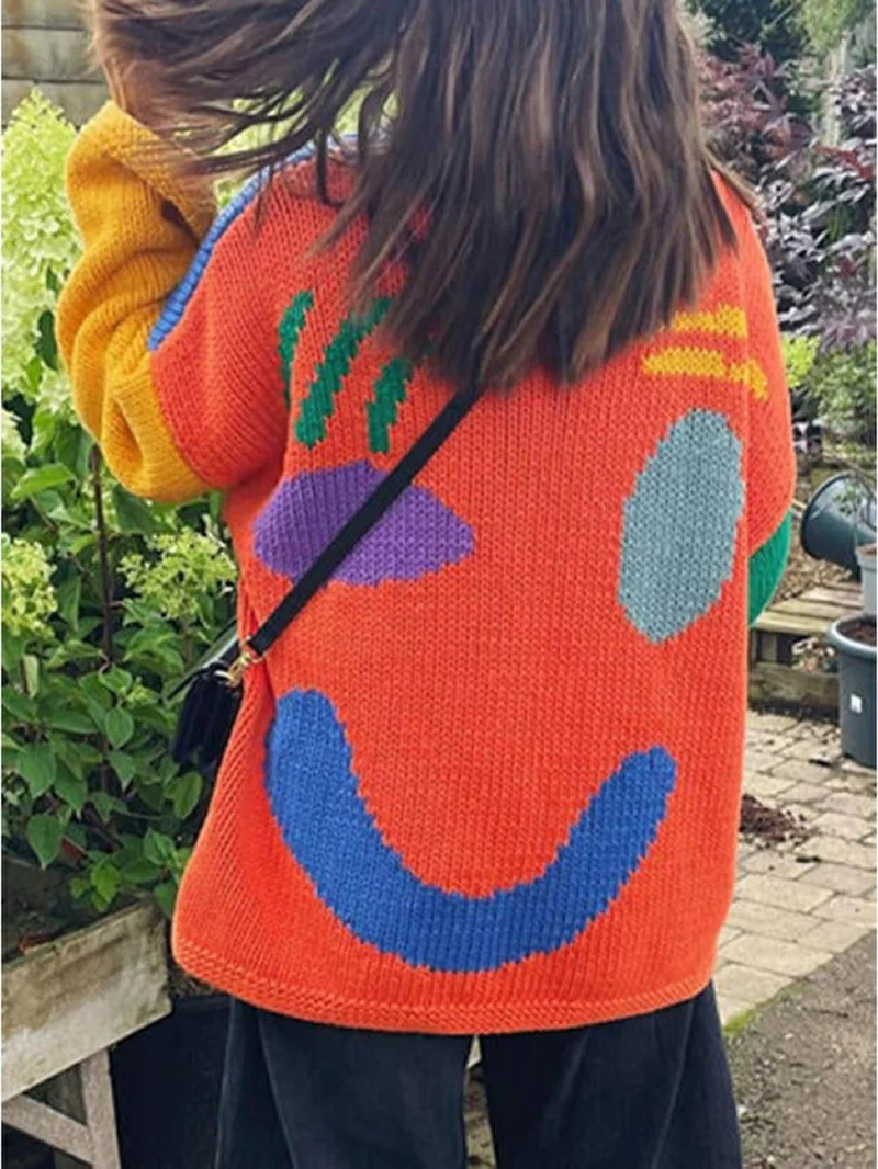 Fröhlicher Sonntag Wohlfühl-Strickpullover