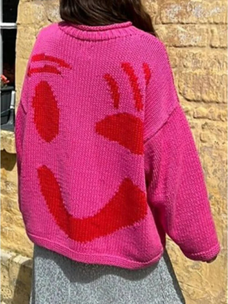 Fröhlicher Sonntag Wohlfühl-Strickpullover