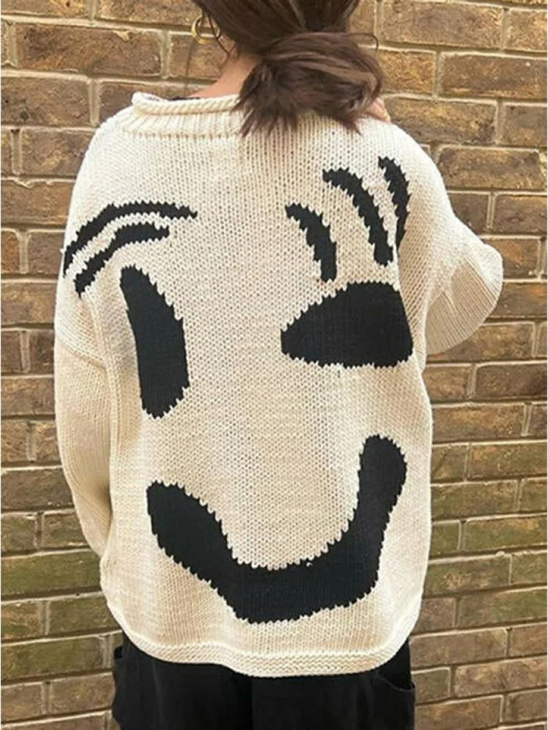 Fröhlicher Sonntag Wohlfühl-Strickpullover