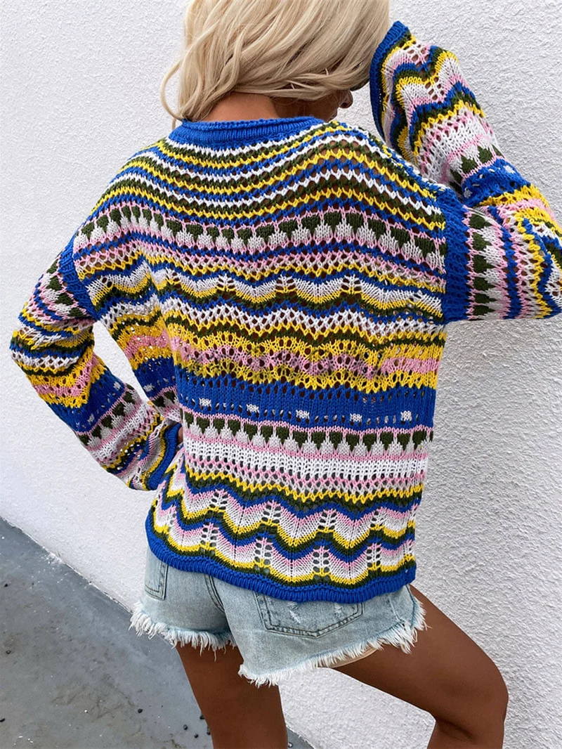 Langer Wochenendpullover