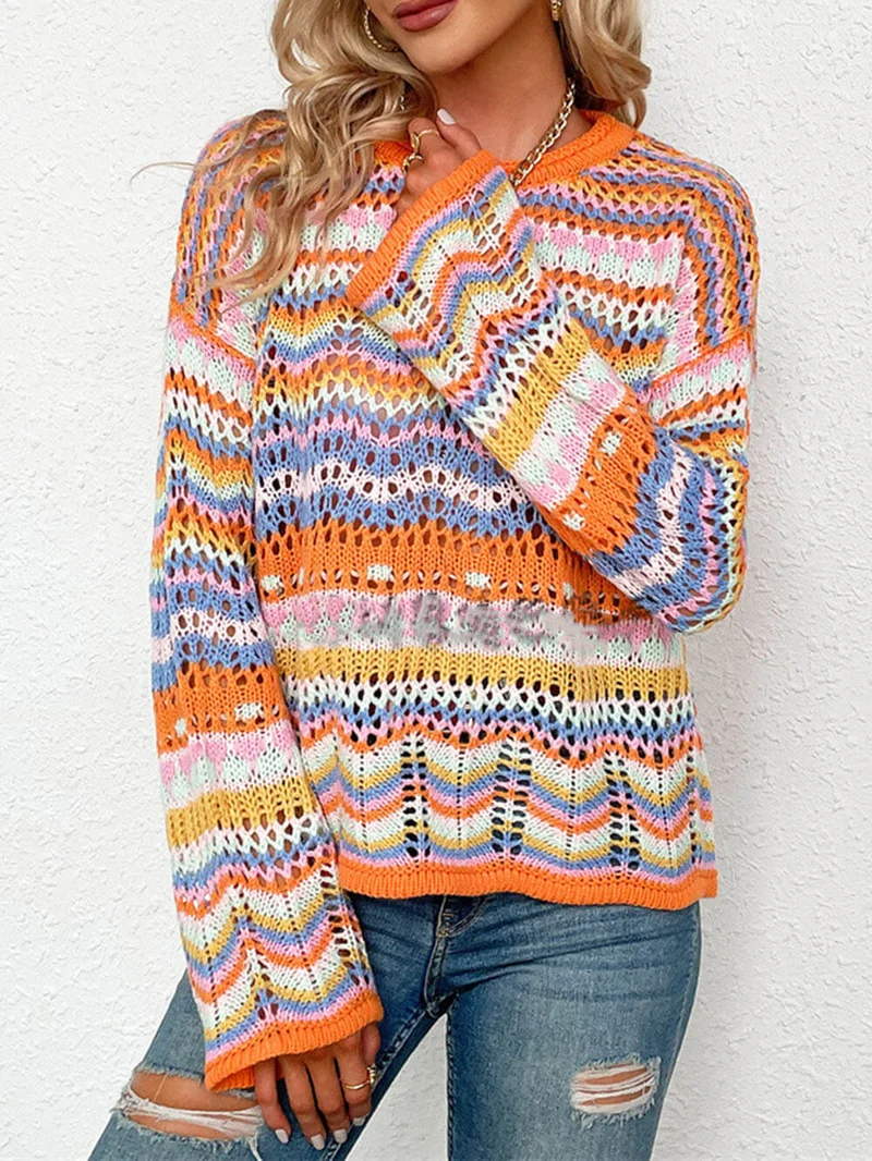 Langer Wochenendpullover