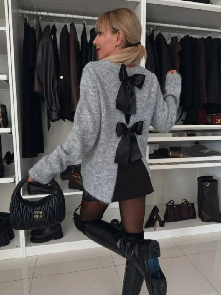 Krawattenpullover
