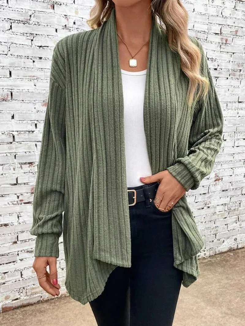 Leah™ - Rippstrick Drape Cardigan