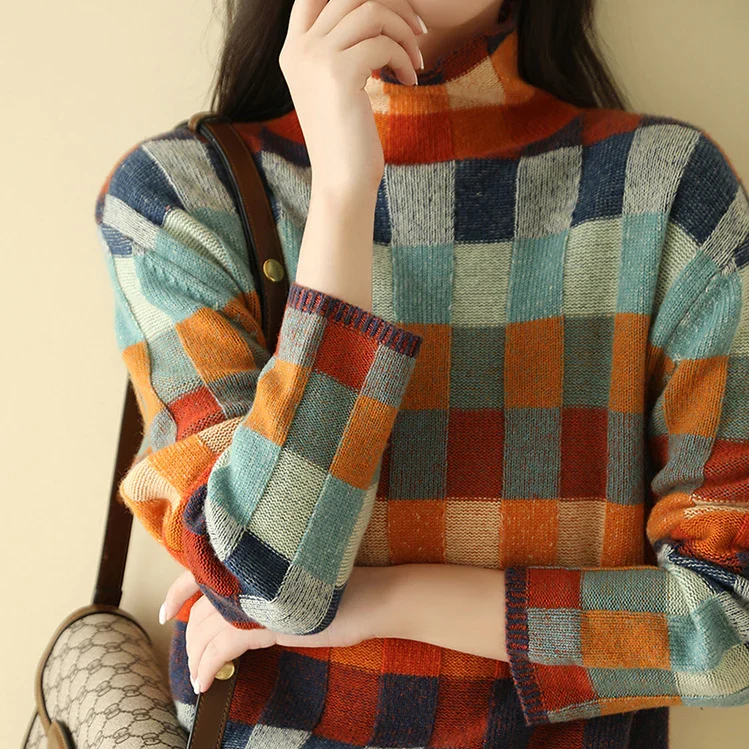 AVA | Gemütlicher Damenrollkragenpullover