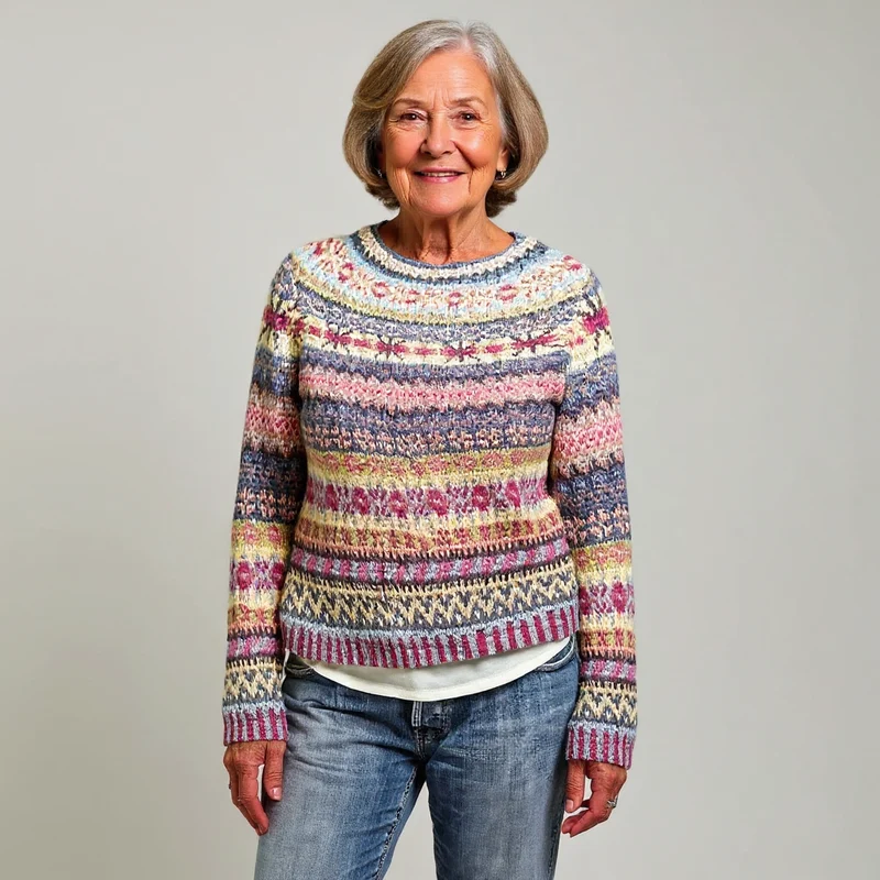 Keira | Vintage Islandpullover
