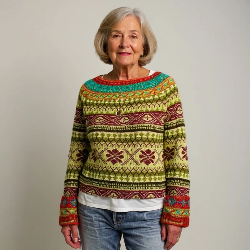 Courtney | Vintage Islandpullover
