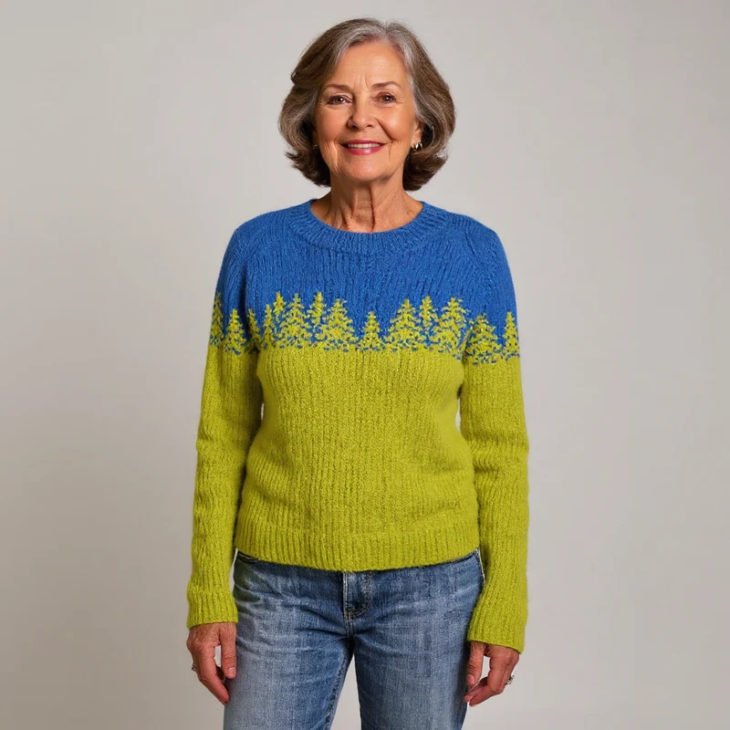 Brielle | Vintage Islandpullover