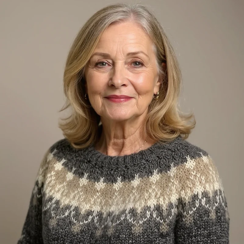 Lilyana | Vintage Islandpullover
