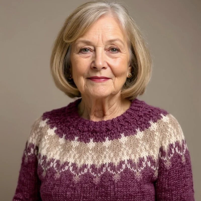 Lilyana | Vintage Islandpullover