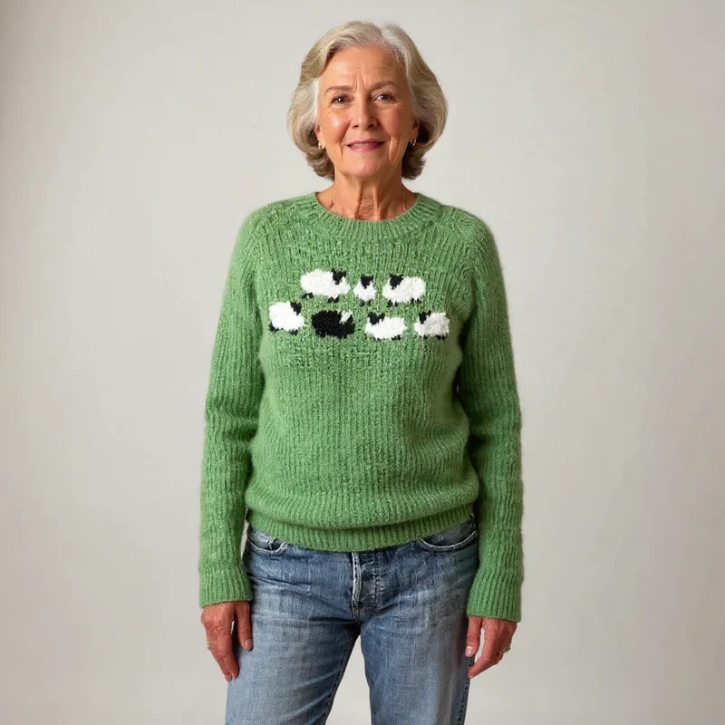Kaitlyn | Vintage Islandpullover