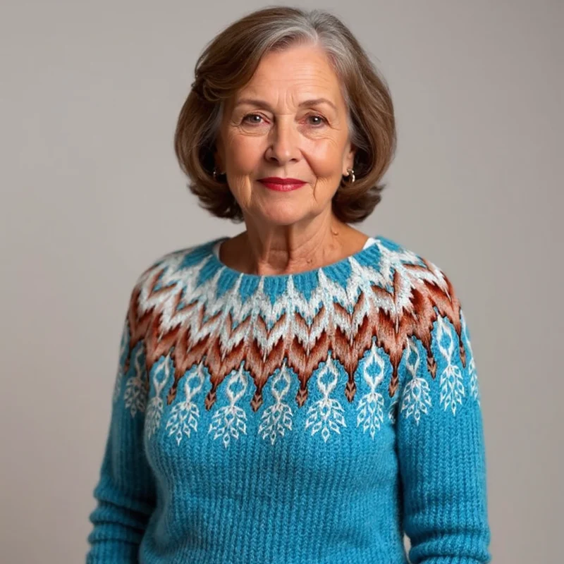 Evalyn | Vintage Islandpullover