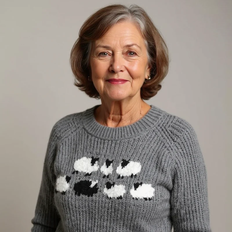 Yasmin | Vintage Islandpullover