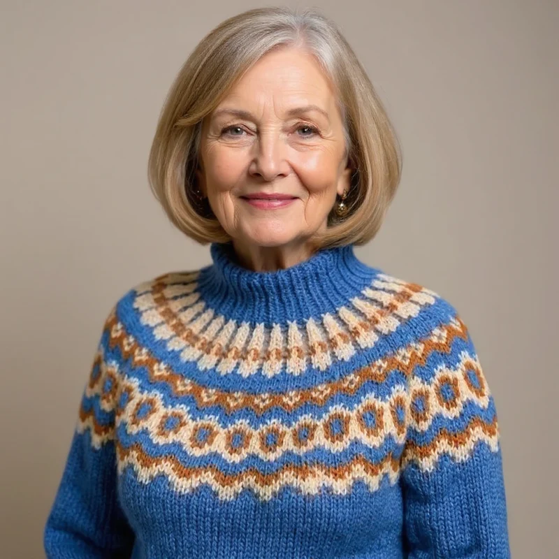Viviana | Vintage Islandpullover