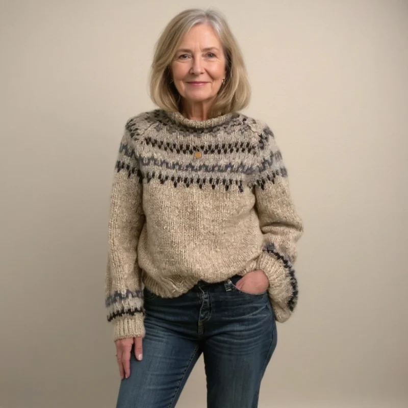 Nina | Vintage Islandpullover