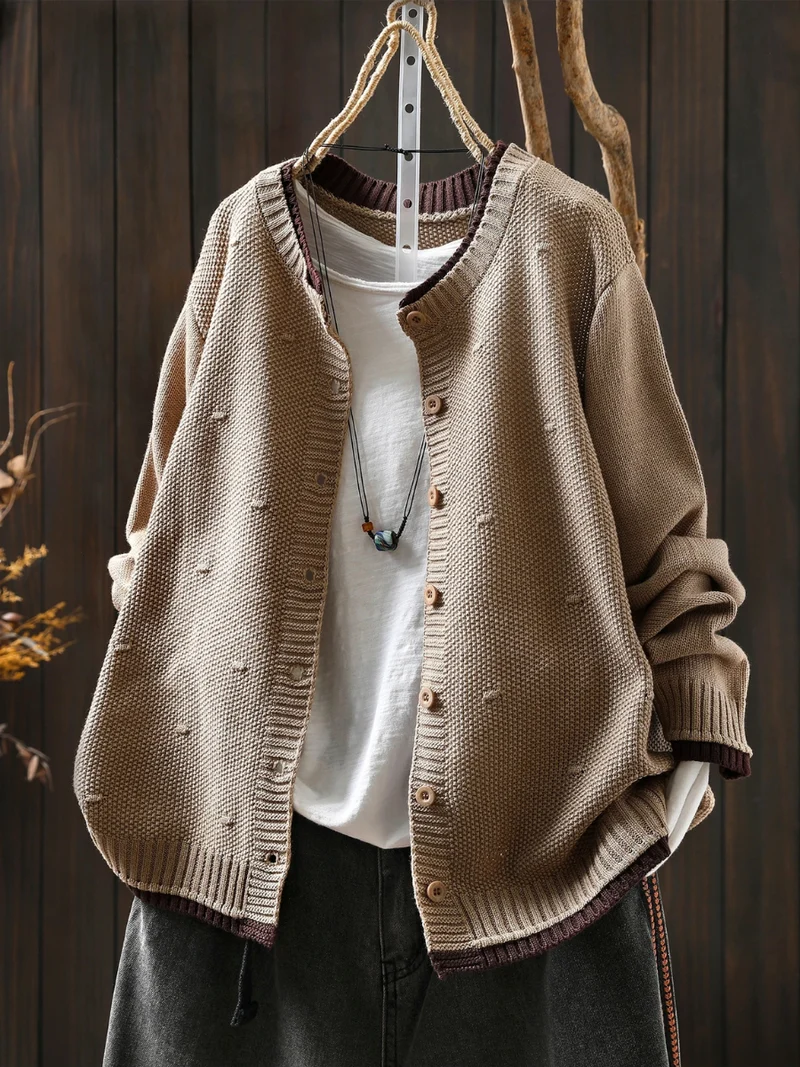 Aileen | Strickjacke mit Struktur