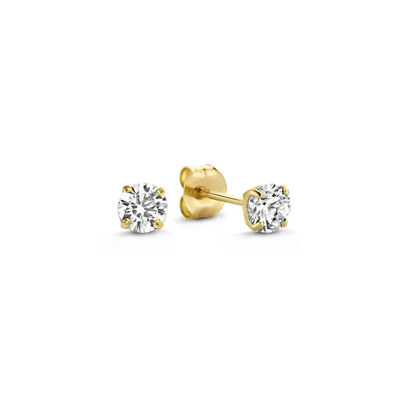 Ottilia® | de Lune Stein-Ohrringe Set Gold