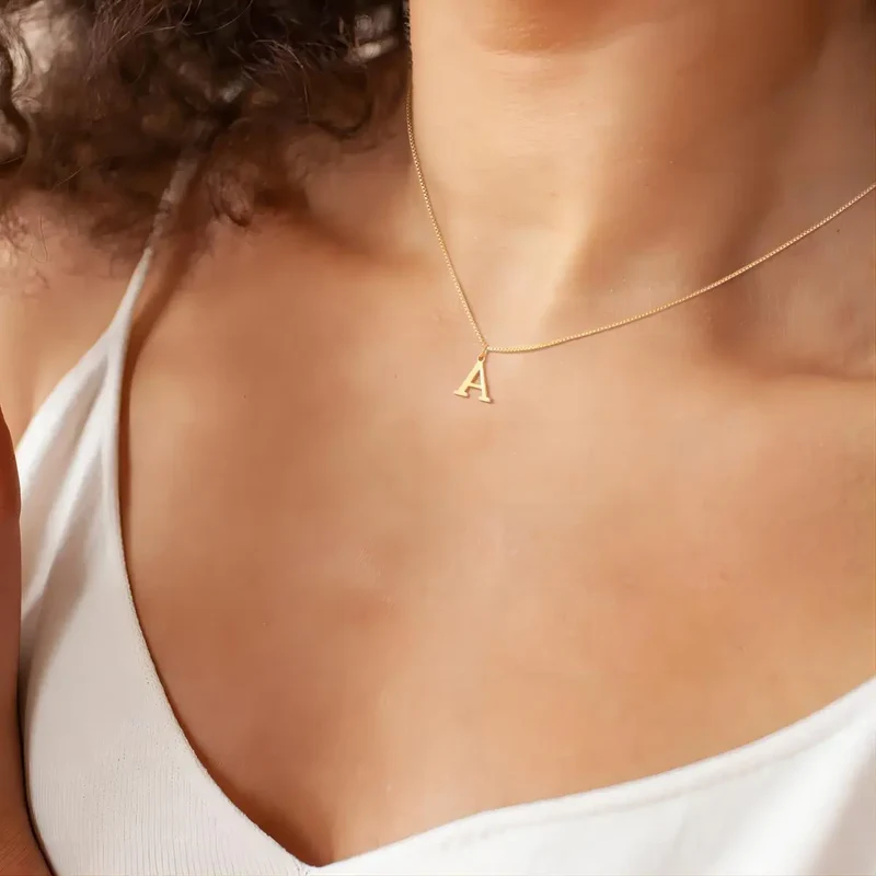 Euphemia® | mit Liebesbrief-Initialen Gold