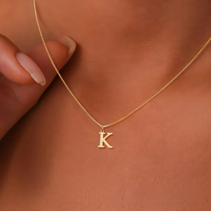 Euphemia® | mit Liebesbrief-Initialen Gold