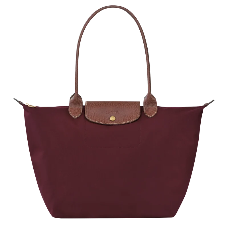 Armella® | Große Le Pliage Tasche, Burgunder