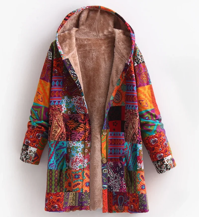 Ilona® | Fleecegefütterte Kapuzenjacke