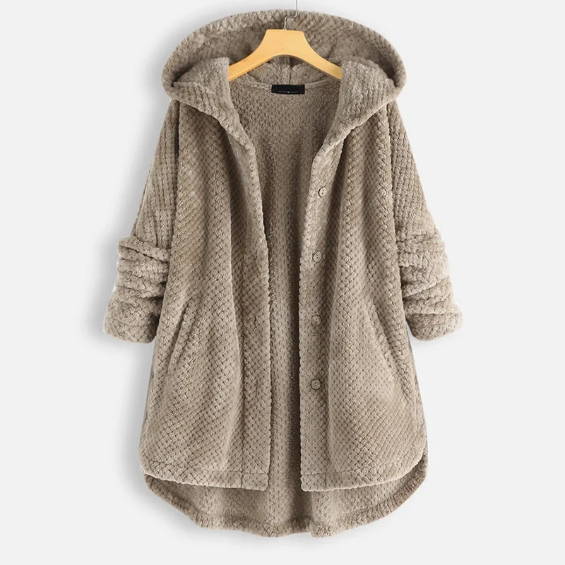 Amara® | Button-Down Kapuzenjacke